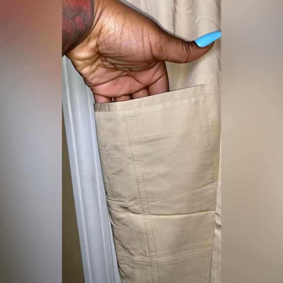 Worthington Women’s Petite Dress Jogger Pants Fresh Linen - Picture 6 of 13